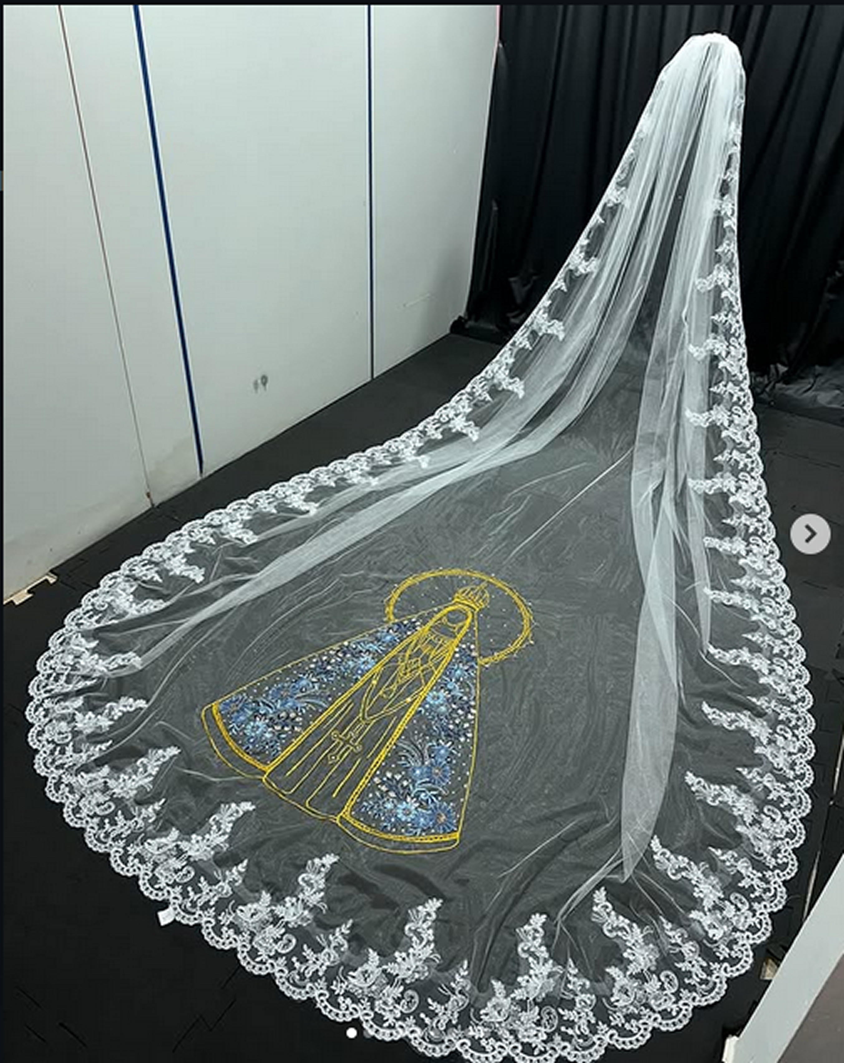 Véu personalizado (foto exemplo)